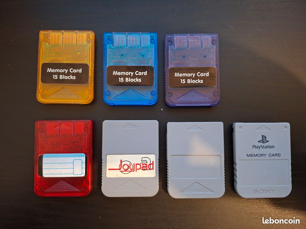 Carte Mémoire verte pour Playstation