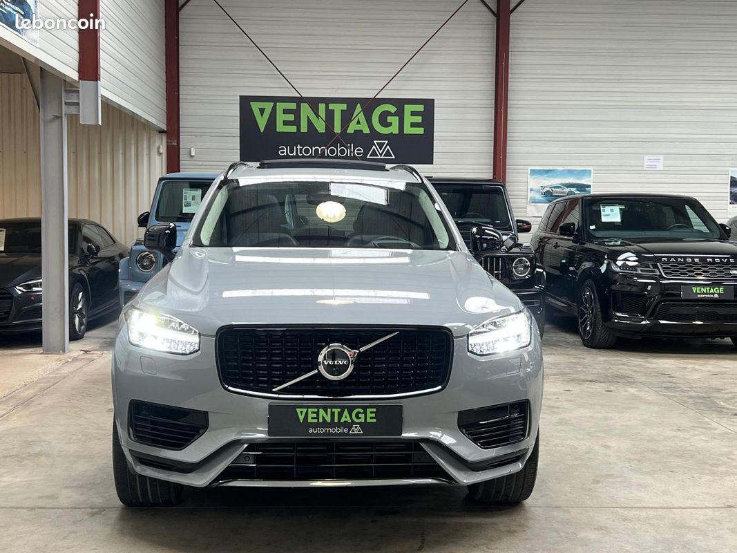 Volvo xc 90 II t8 awd rechargeable ultimatite style dark geartronic 8 7 places 310+145 ch tva récupérable (image 2)
