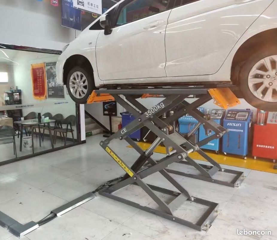Pont ciseaux élévateur 3500kg 220V KraftMuller Pro Line (image 4)