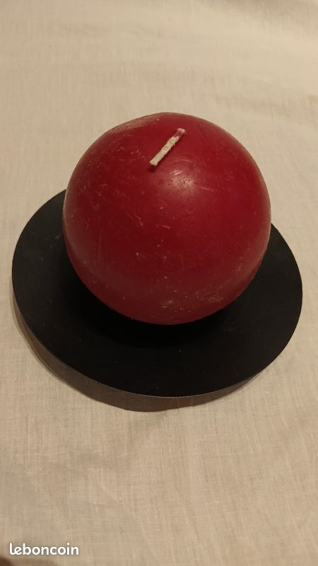 Bougie rouge (image 1)