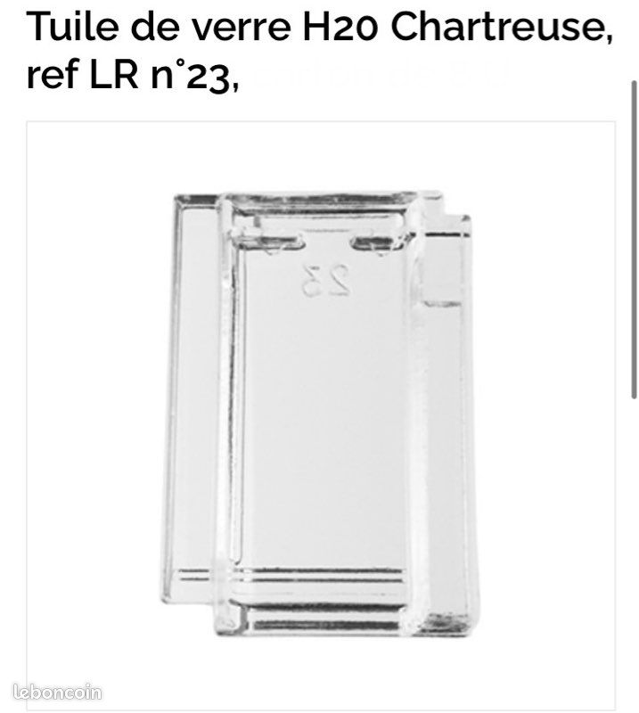 Tuile de verre H20 (image 1)