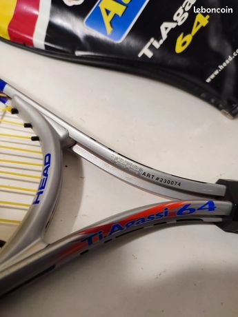 RAQUETTE ANDRÉ AGASSI 300 collector dans son jus avec housse EUR 15,00