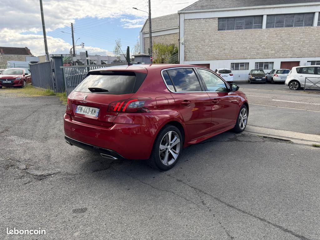 PEUGEOT 308 1.5 BlueHDi S&S - 130 GT Line gps + clim + camera AR + Radar AR (image 5)