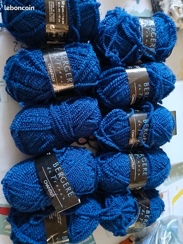 3 Pelotes De Laine Bergère De France 50 G - Neuf, Idéal Pour Tricot Et Crochet