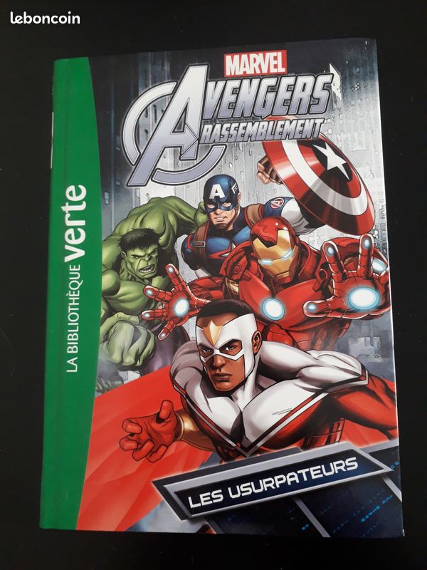 Livre Avengers Rassemblement (T2) bibliotheque verte (image 1)