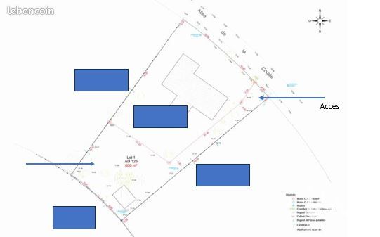 Terrain 600 m² · à Le Cellier · 600 m² · 96 500 €
