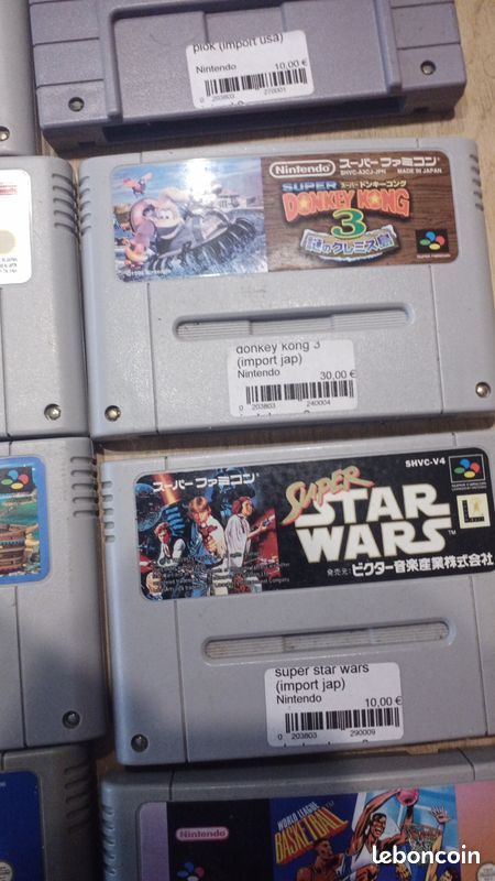 Nombreux jeux super Nintendo (image 3)