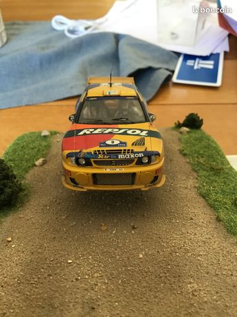 Seat Cordoba Wrc Rally Finlandia 1999 1/43 Skid A Escala