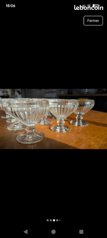 12 coupes à glace / bol dessert vintage (image 3)
