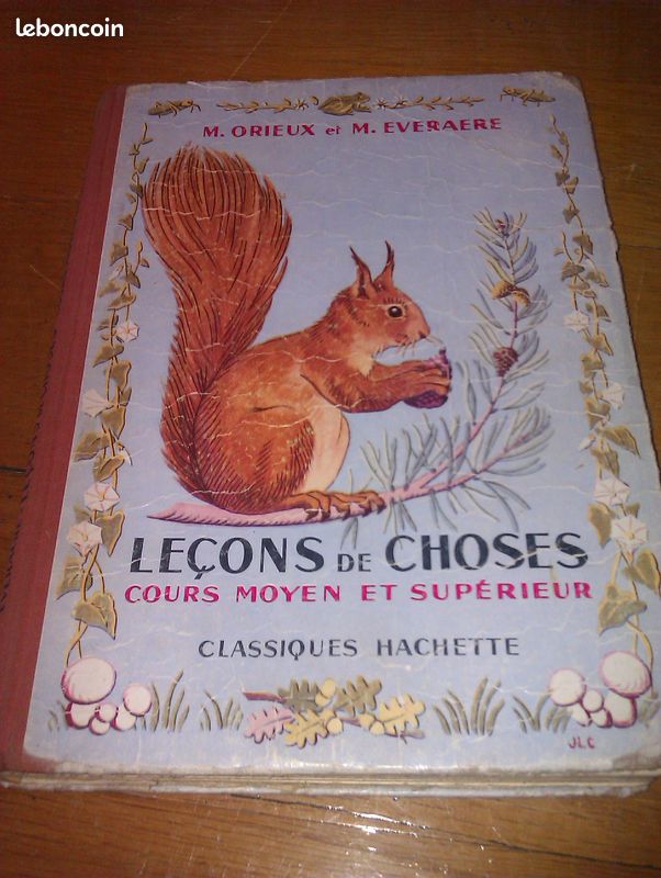 Livres scolaires anciens de sciences « Leçons de choses " (image 1)