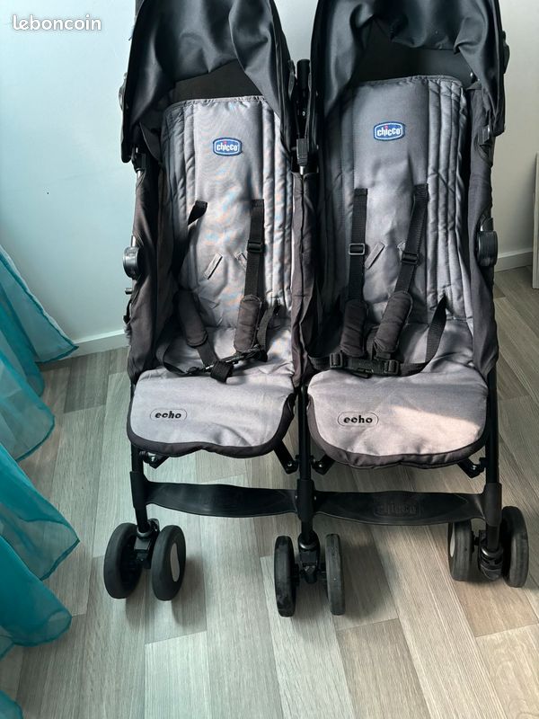 Pousette double chicco Équipement bébé