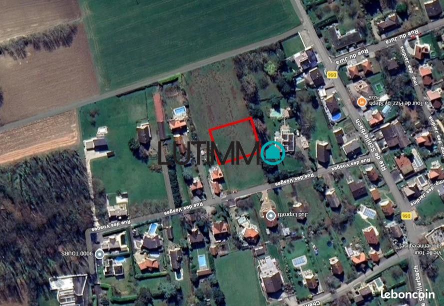 Terrain 1066 m² · à Dietwiller · 1 066 m² · 399 363 €