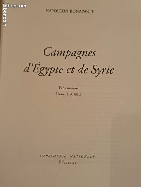 Bonaparte campagne d'Égypte et de Syrie (image 4)