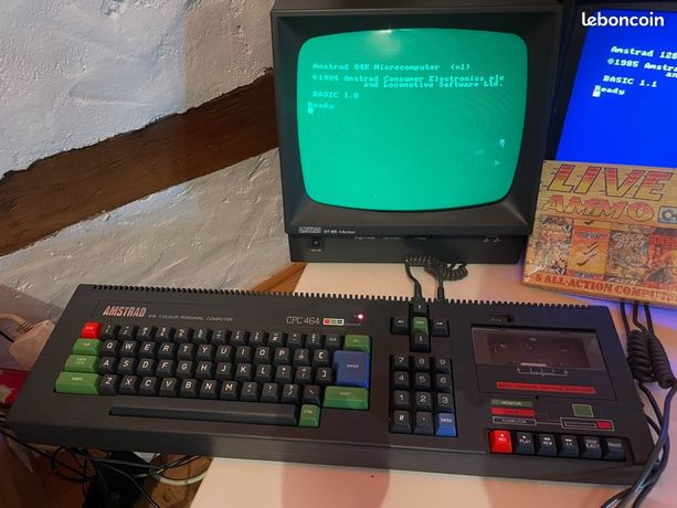 ORDINATEUR AMSTRAD CPC 464 Couleur EUR 150,00 - FR