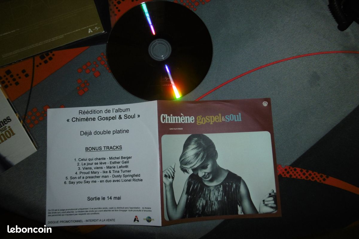 Chimène Badi cd PROMO : gospel et saoul... (image 1)