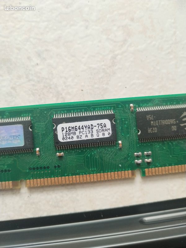 Lot 3x128 Mo SDRAM PC133 (image 2)