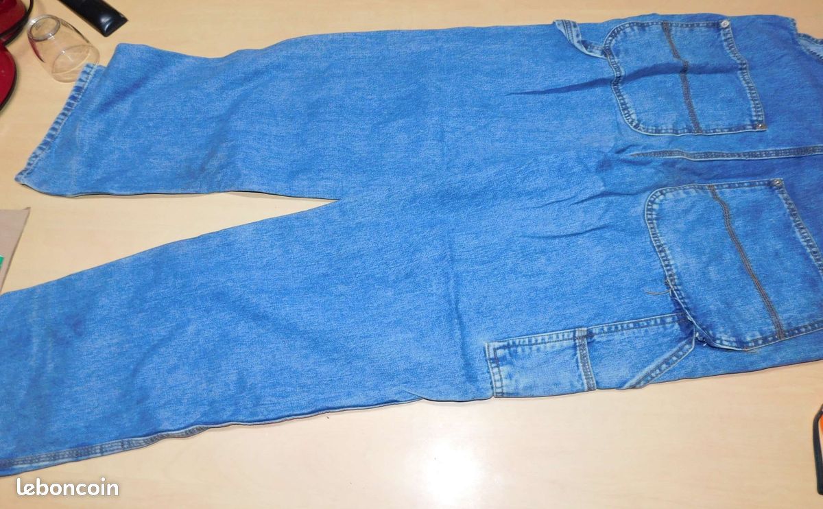 Salopette en jeans vintage complices t 42 (image 10)