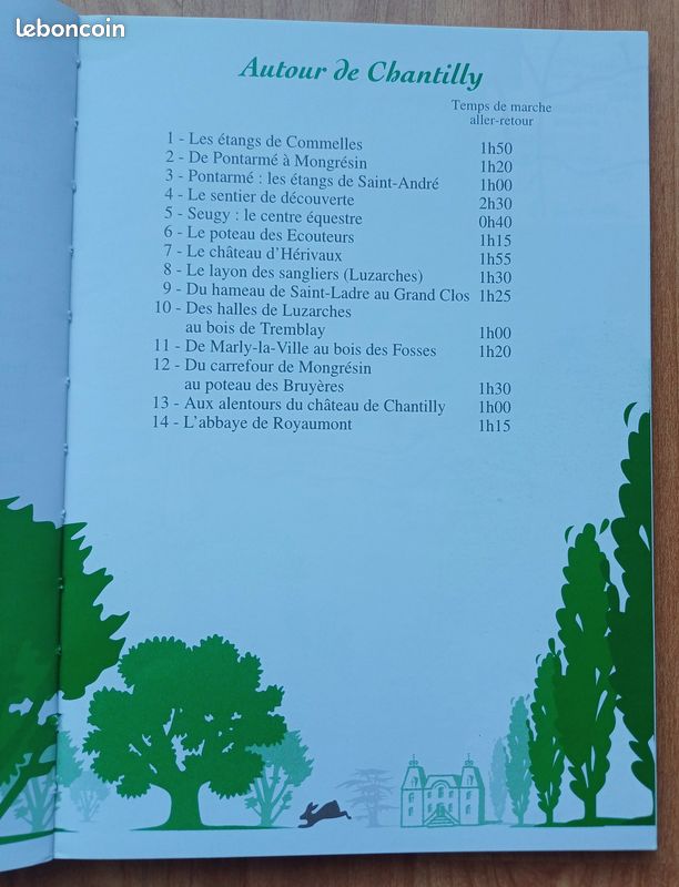 Randonnée Île-de-France : 52 balades autour de Chantilly, Senlis, Compiègne (image 6)