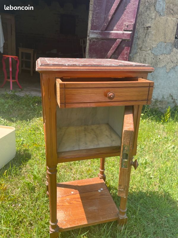 Table de chevet dessus marbre (image 5)