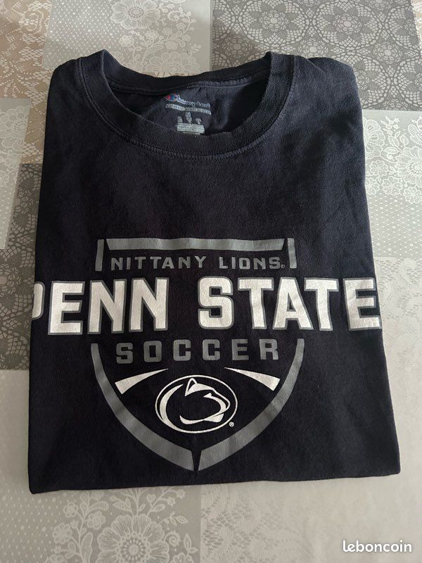 T-shirt Champion Penn State Soccer Nittany Lions Bleu Marine - Taille M (image 1)