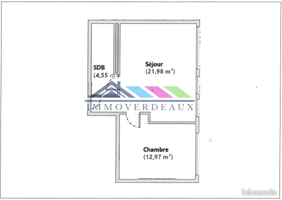 Appartement 2 pièces 39 m² · à Nancy · 39 m² · 580 €/mois