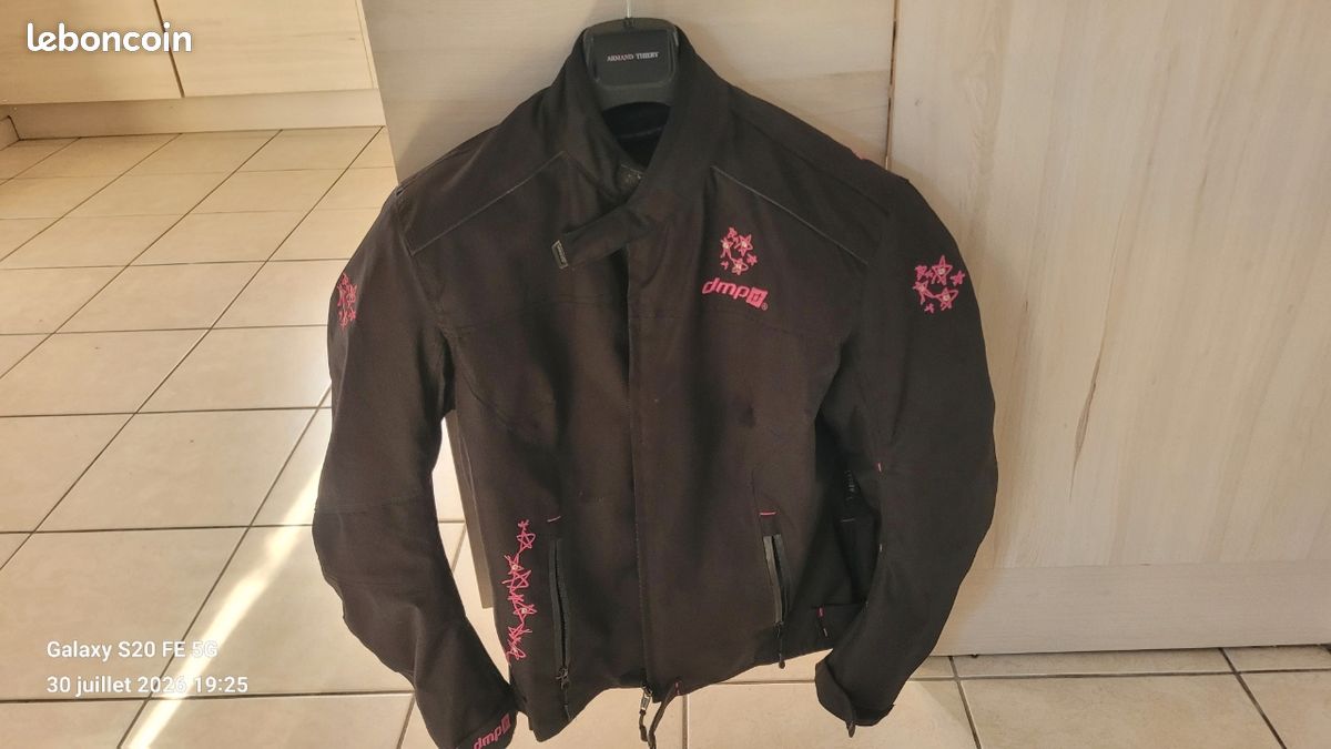 Blouson moto femme (image 1)