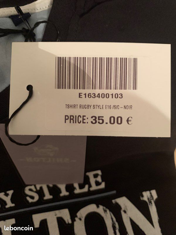 T-shirt rugby style shilton [Taille:S] (NEUF) (image 2)