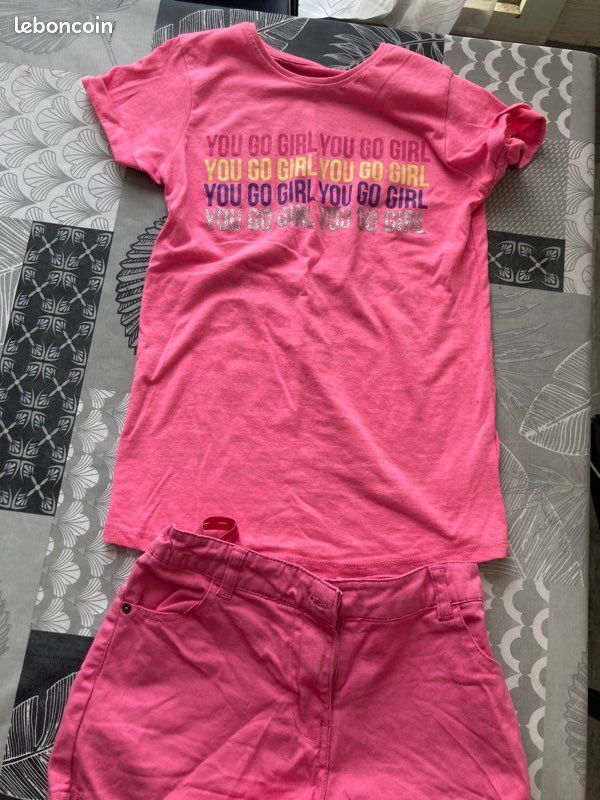 Lot vêtements fille 10 ans (image 1)