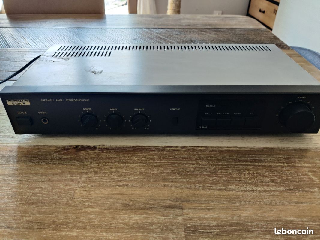 PRÉAMPLI-AMPLI STÉRÉO PA 9718 Continental Edison EUR 40,00 - FR