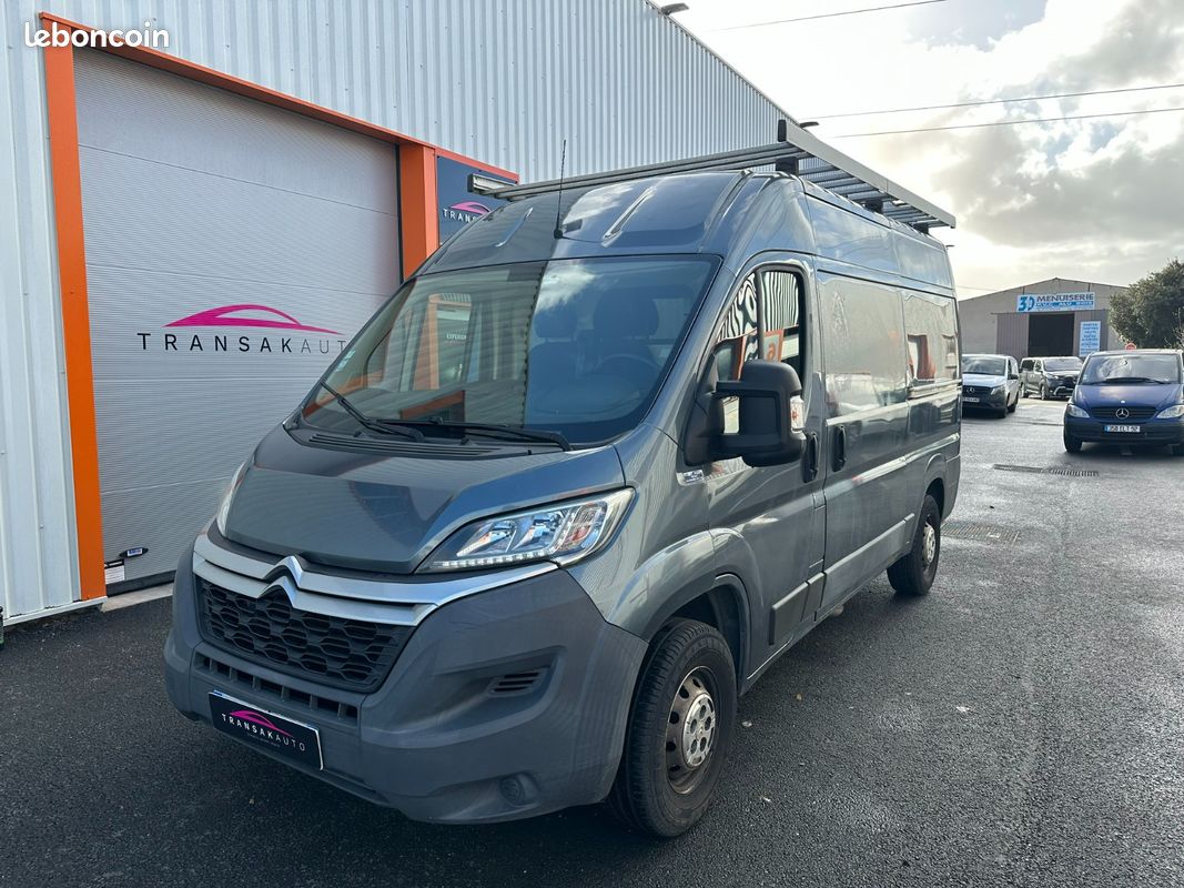 CITROEN JUMPER FOURGON TOLE 35 L2H2 BLUEHDi 160 BVM6 BUSINESS *TVA RECUPERABLE / Distribution Embrayage recent (image 1)