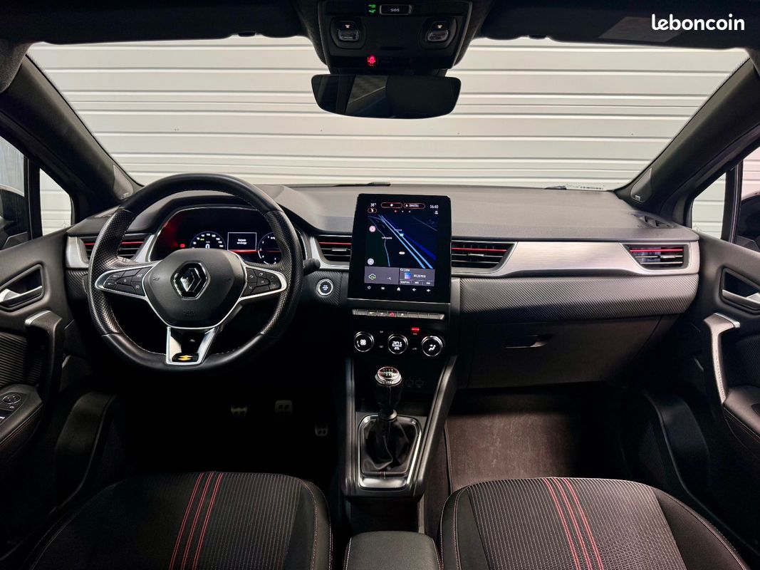 RENAULT CAPTUR 1.3 TCe mild hybrid 140ch RS Line / SON BOSE / SUIVI COMPLET RENAULT / CAMERA DE RECUL / GARANTIE 12 (image 2)