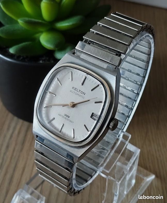 Montre Vintage KELTON Armachoc – Mécanique, Style Rétro, Unisexe