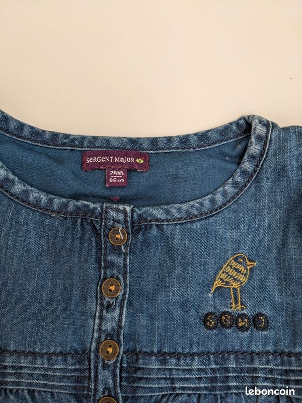 Robe neuve Sergent Major 2ans (image 3)