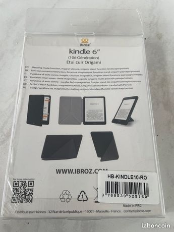 Étui Ibroz Origami Pour Kindle Paperwhite 6,8" (11e Génération 2021) - Rose Doré