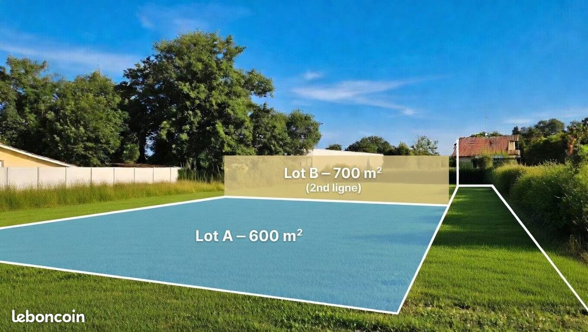 Terrain 700 m² Lanton · 225 000 €