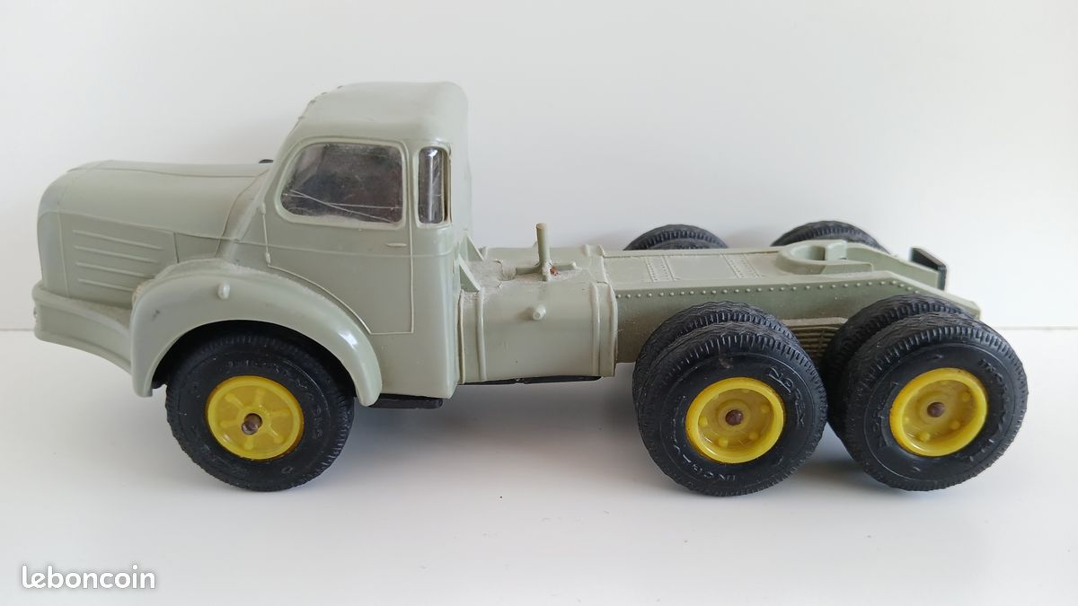 NOREV Échelle 1/43 - Pelle Mécanique 114 Rouge & Tracteur TBO 15