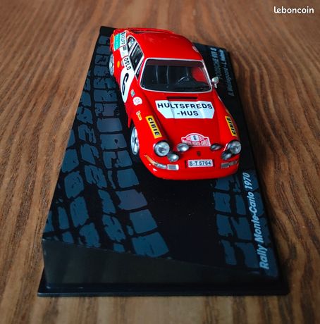 PORSCHE 911 S 2° RALLYE MONTE CARLO 1970 GERARD LAROUSSE EXCLUSIVITE VIRATE 1/43