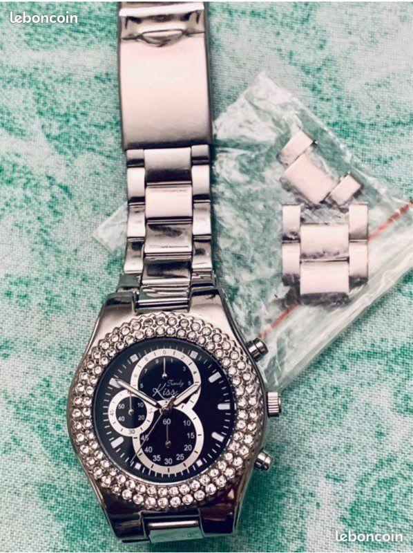 Montre dame kiss strass (image 7)