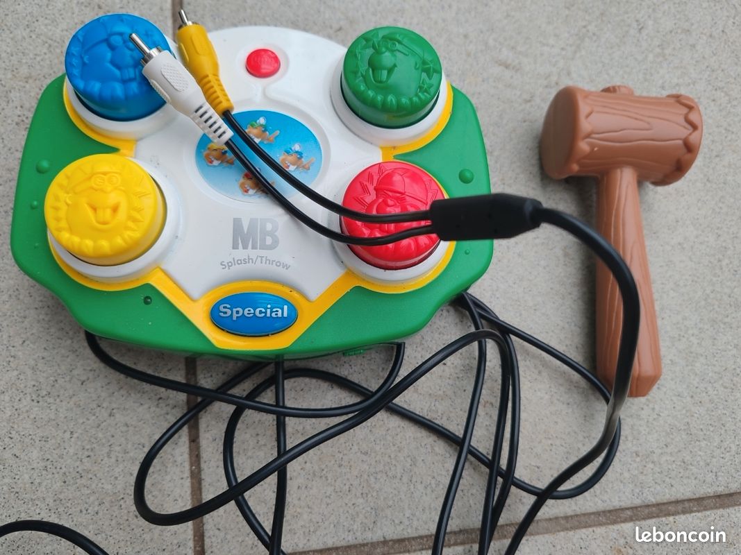 Ulikey Jouet De La Taupe, Hit Mole Avec 2 Marteaux+12 Devises De Jeu, Mini Jeu D'arcade électronique, Interactif Marteler Des Jouets, Jeux Montessori Jeu De La Taupe Pour Les Tout-Petits De 3