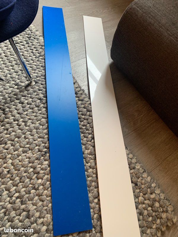 Plaques Plexiglass blanc et bleu 3mm (image 2)