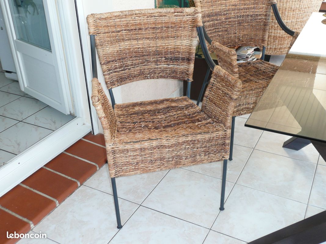 Fauteuils en abaca (image 1)