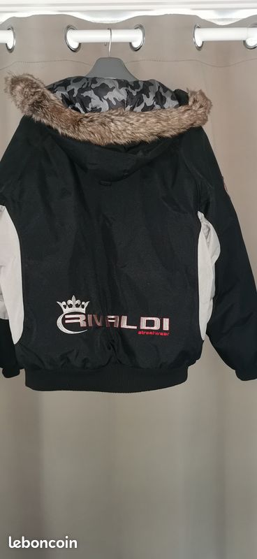 Doudoune Rivaldi Black Blouson Rivaldi Homme Blouson Rivaldi Sale