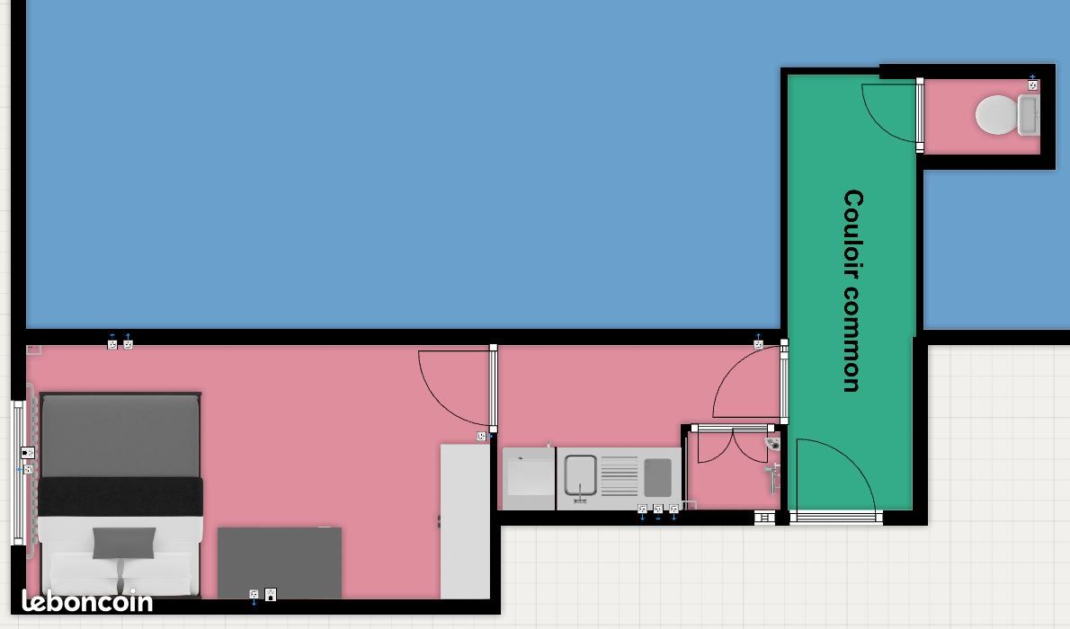 Appartement a louer arcueil - 1 pièce(s) - 16 m2 - Surfyn