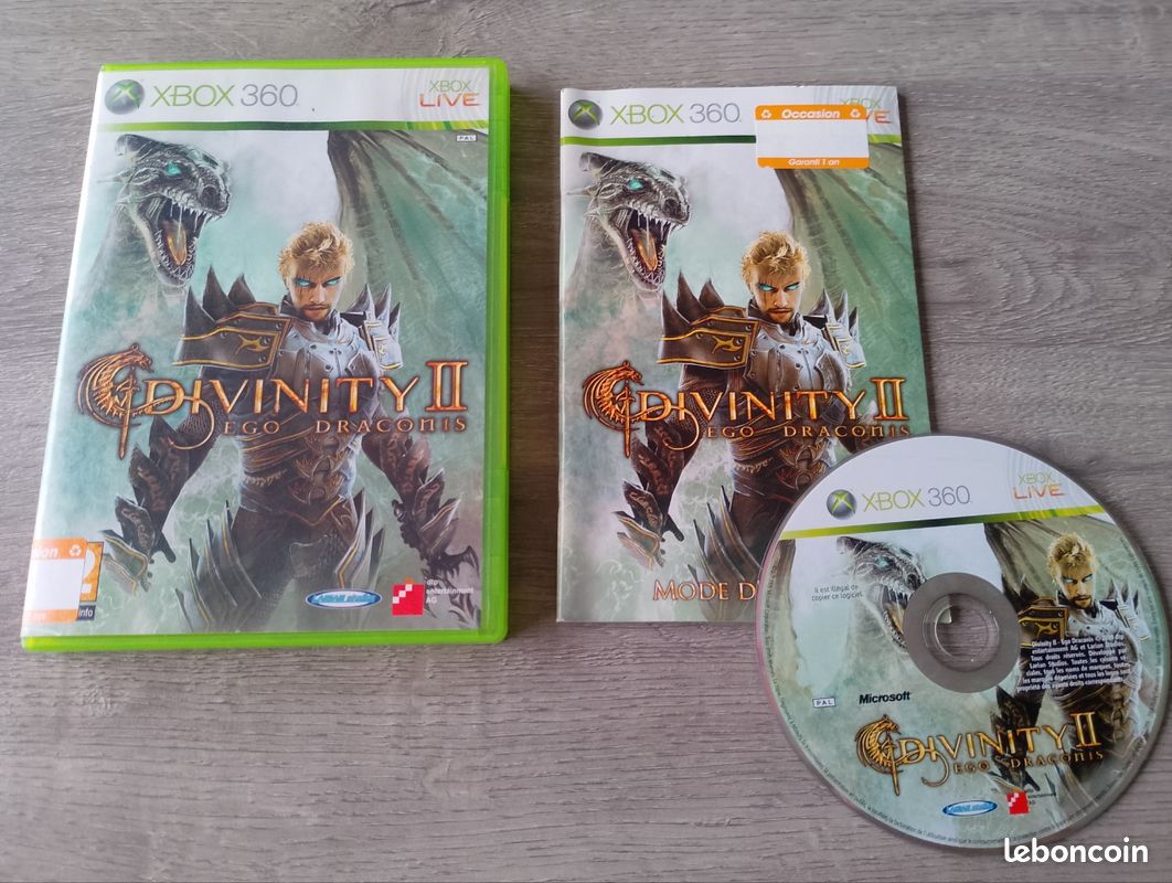 Jeu XBOX 360 Divinity II : Ego Draconis complet en boîte version PAL