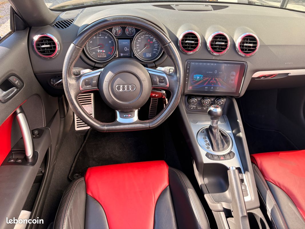 Audi tts roadster 2.0 tfsi 272 ch quattro s-tronic bva / carplay / camera recul (image 17)