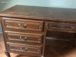 Vends bureau bois massif (image 3)