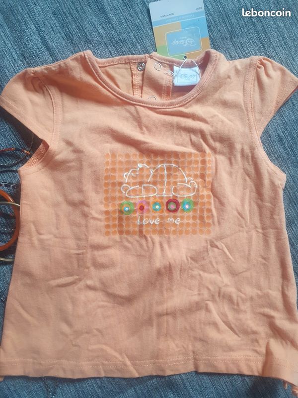 Ensemble t-shirt short Disney 24mois (image 2)