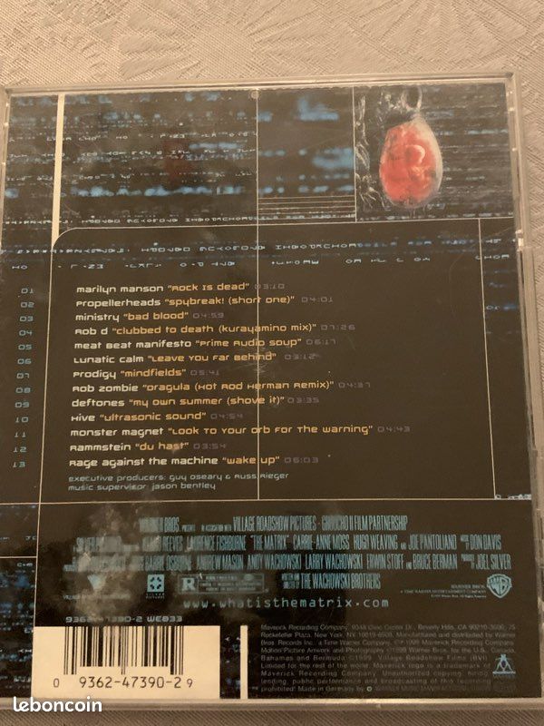 Lot 2 CD Musique film HIMALAYA , MATRIX (image 9)