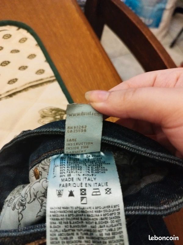 Jean Femme Shabby Chic - Taille 8, Bleu Délavé Denim - Neuf Sans étiquette, Marque New Look