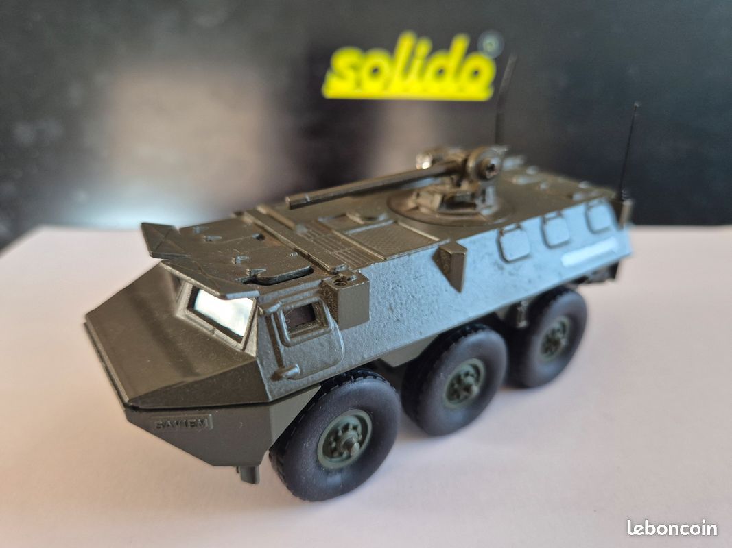 Solido Saviem VAB 6x6 avec canon - Collection